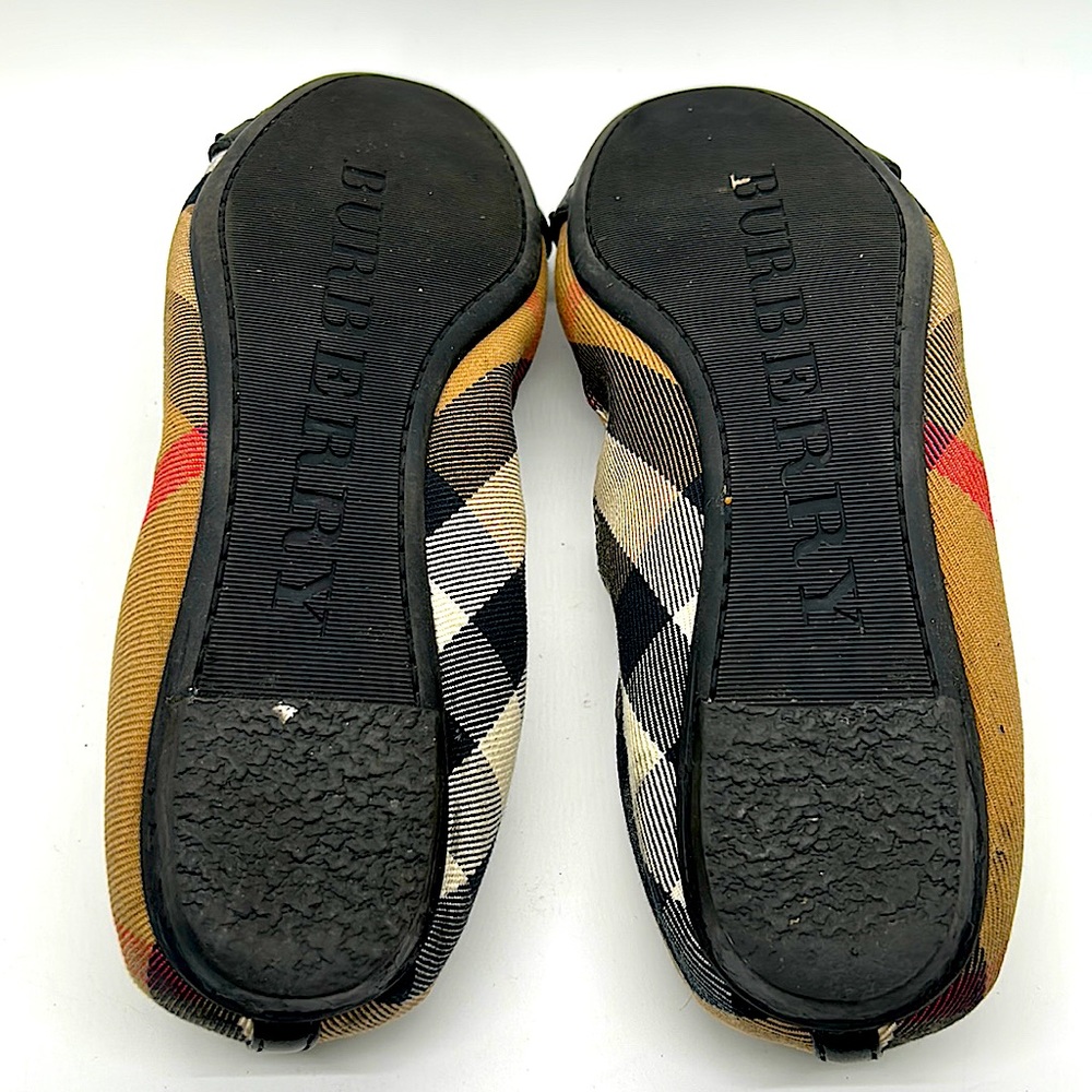 Burberry Authentic Classic Pattern Ballet Slip On… - image 4